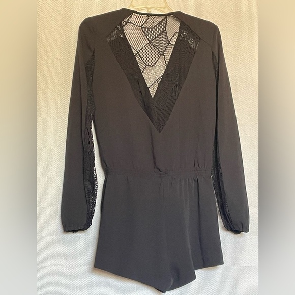 Parker black lace romper - Picture 3 of 6